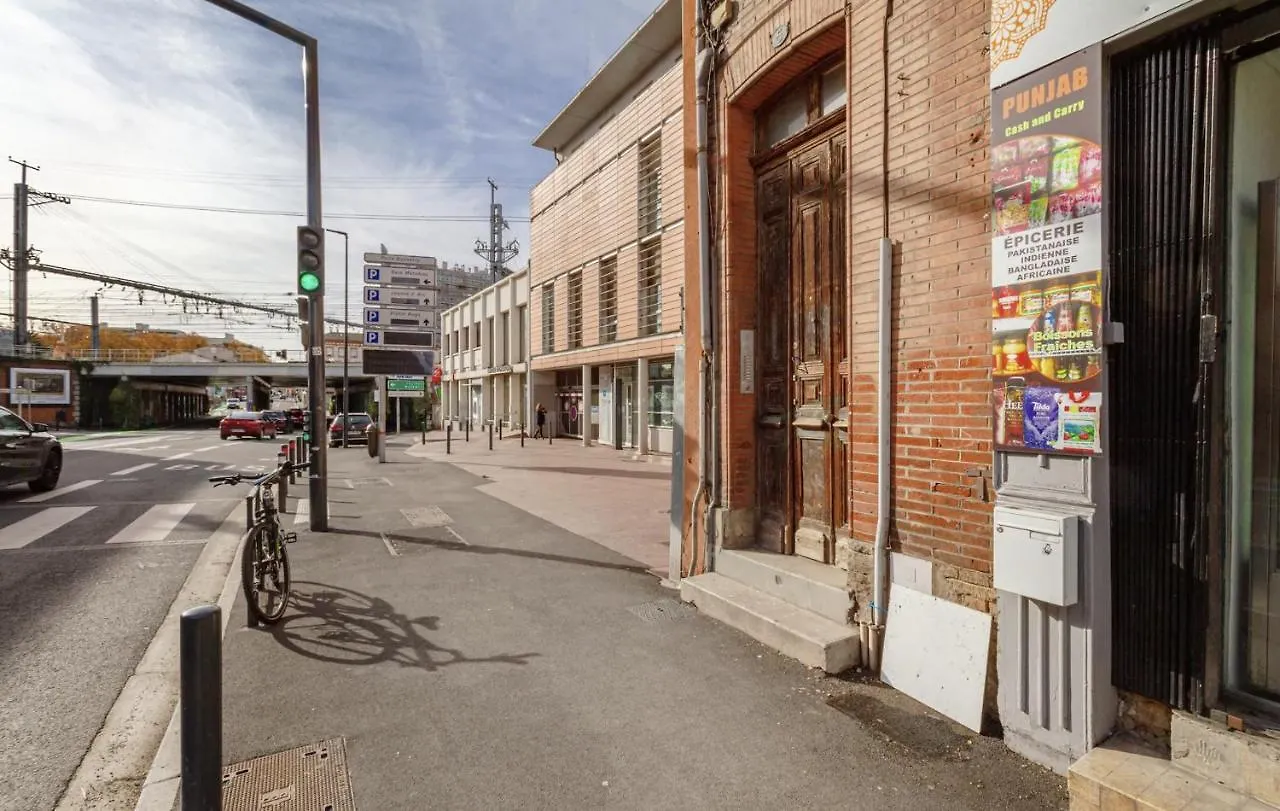 アパート Le Cocon - Chaleureux Studio Centre Ville Au Calme トゥールーズ